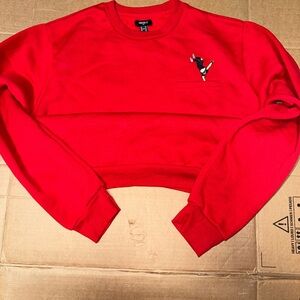 Red pullover
